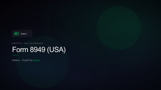 Form 8949 (USA) — crypto tax glossary (IT)