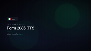 Form 2086 (FR) — crypto tax glossary (IT)